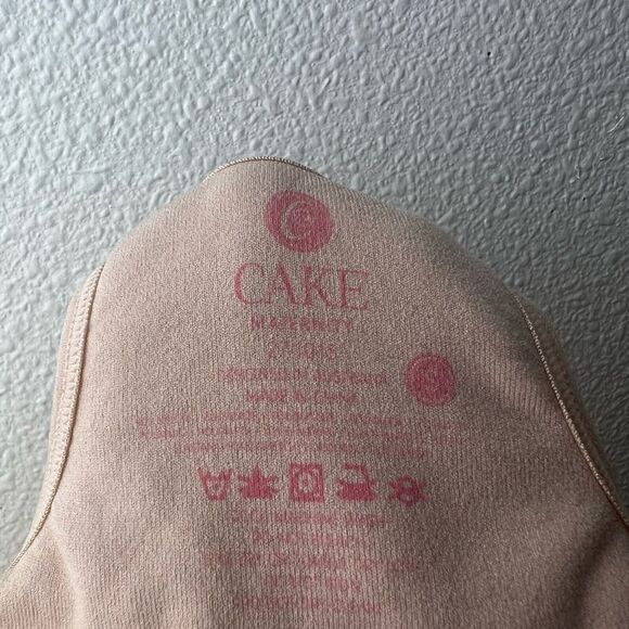 Cake Maternity Cotton Candy Seamless Racerback Nursing Bra Nude S - Picture 10 of 11